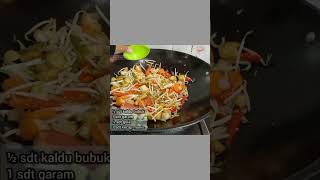 Tumis Tauge Tahu Dan Wortel