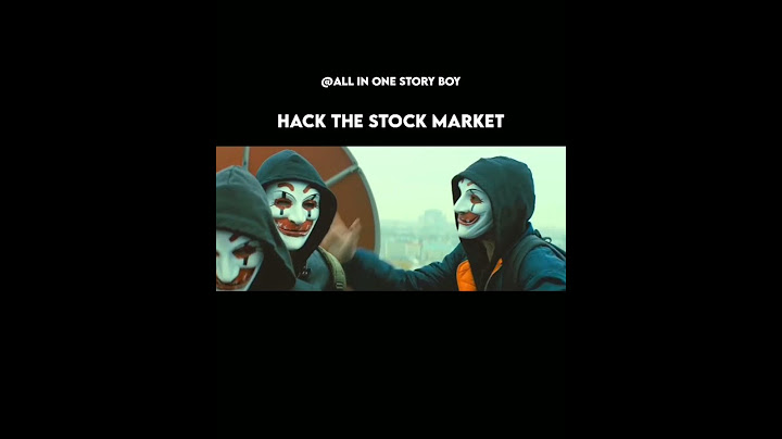 hackers attitude  | hacking stock market