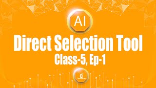 #5 Adobe Illustrator  CC Tutorial - Direct Selection Tool (Part 2)