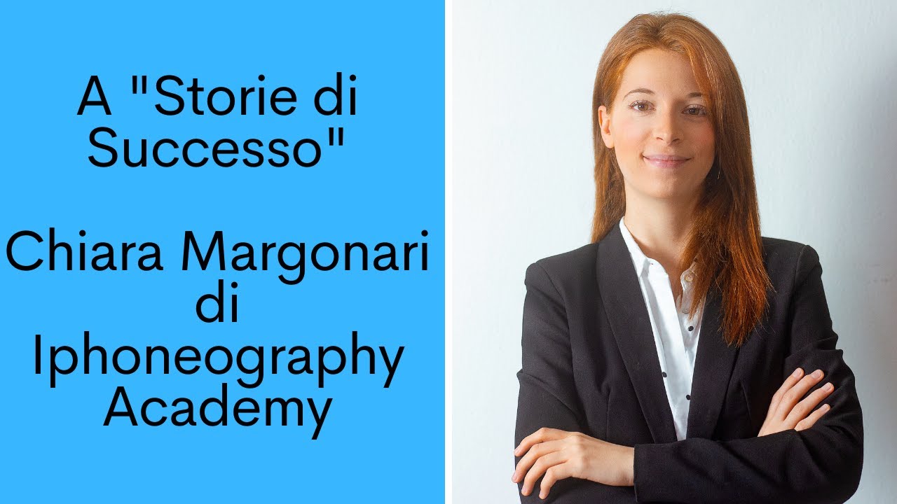 Intervista Chiara Margonari di Iphoneography Academy YouTube