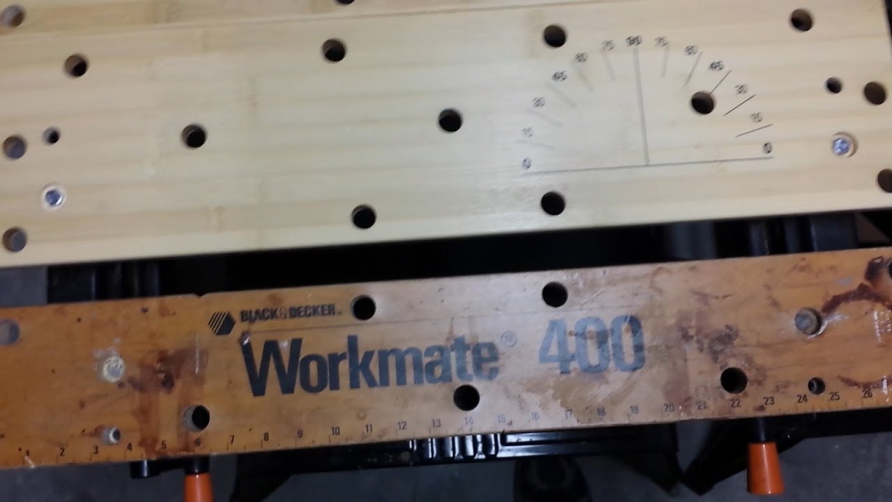 Workmate 425 Panels On A Workmate 400 - YouTube