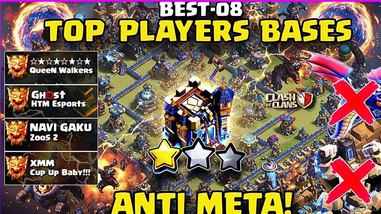 Best Th18 Legend Base Links +6000 Trophies in 2026 | Anti 3 Star Th18 Bases | New Th18 Pushing Base!