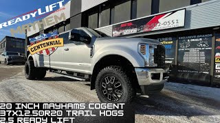 Thumbnail 2019 Ford F350 Dually Mayhem Cogent dually Wrapped in 37x12.50r20 with a 2.5 inch Ready Lift