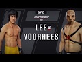 Bruce Lee vs. Jason Voorhees (EA sports UFC 3)