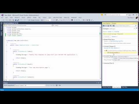 VS2013 TFS Git Integration
