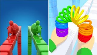 Bridge Race vs Toy Spring | Epic Fun Clash 2026 screenshot 4