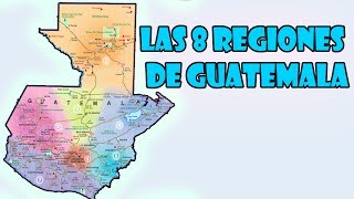 ¿Sabés cuáles son las regiones de Guatemala?