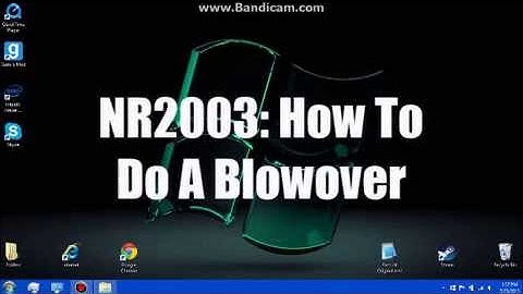 NR2003: How To Do A Blowover