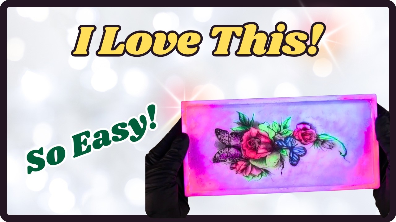 🤩 Великолепно! Посмотрите, как ярко сияют цвета под ультрафиолетом!!