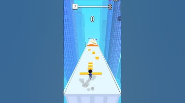 Roof Rails Gameplay Level 7 🔥 | Best Android Game | Perfect Run & Tricks #shorts #gaming