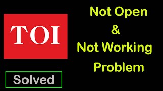 How to Fix TOI App Not Working | TOI Not Opening Problem in Android & ios screenshot 5