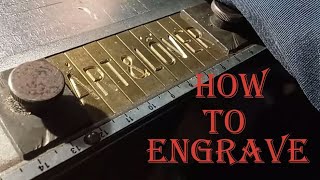 An engraving machine.How an engraving pantograph works