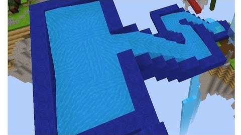 Making a Water slide,💦(Blockman Go Blocky mods