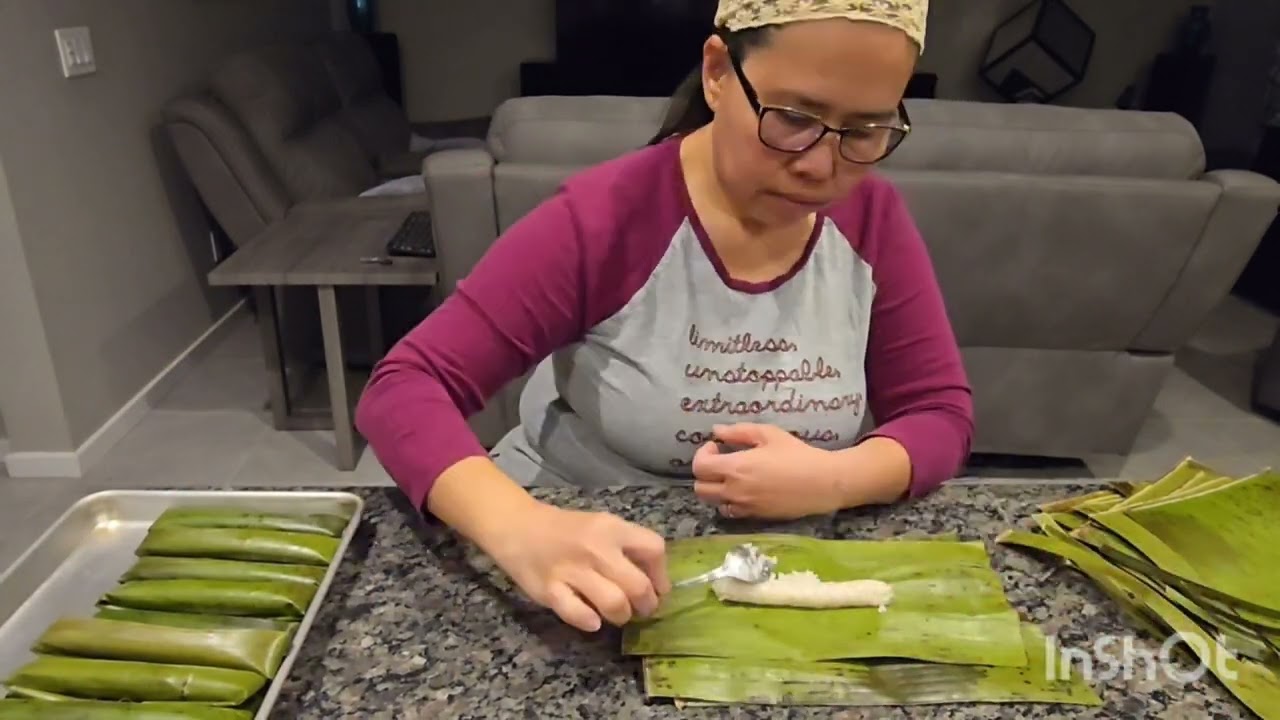 Making budbod pilit/suman malagkit 