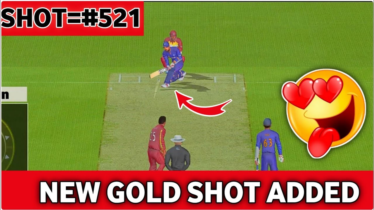 SHOT OF THE WEEK || GOLD SHOT #521 || REAL CRICKET 22 NEW GOLD SHOT ...