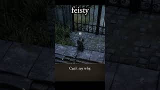 feisty — Divinity: Original Sin 2 dialogue scene