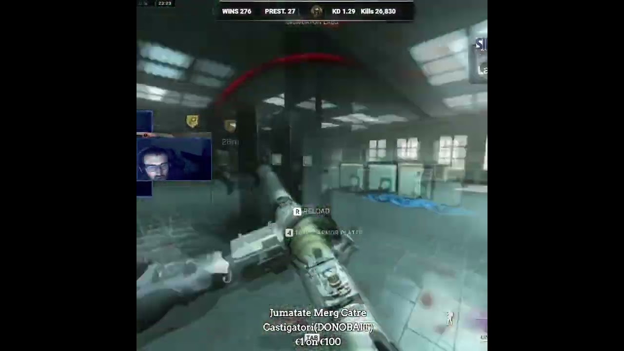 1v1 vs Sidechain Player (Warzone Custom Romania) 