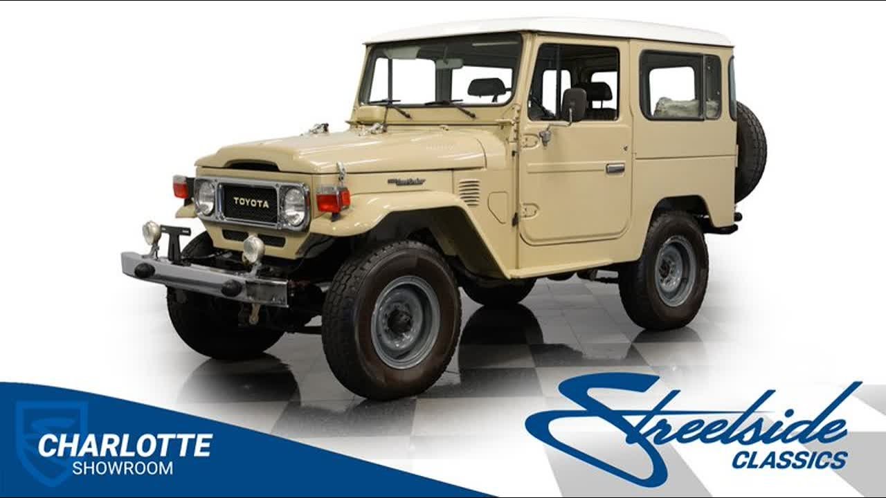 1982 Toyota Land Cruiser FJ40 9079-CHA for sale | Charlotte