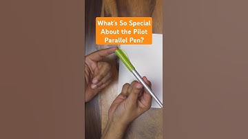 What is a Pilot Parallel Pen? | Stationery & Art #Shorts