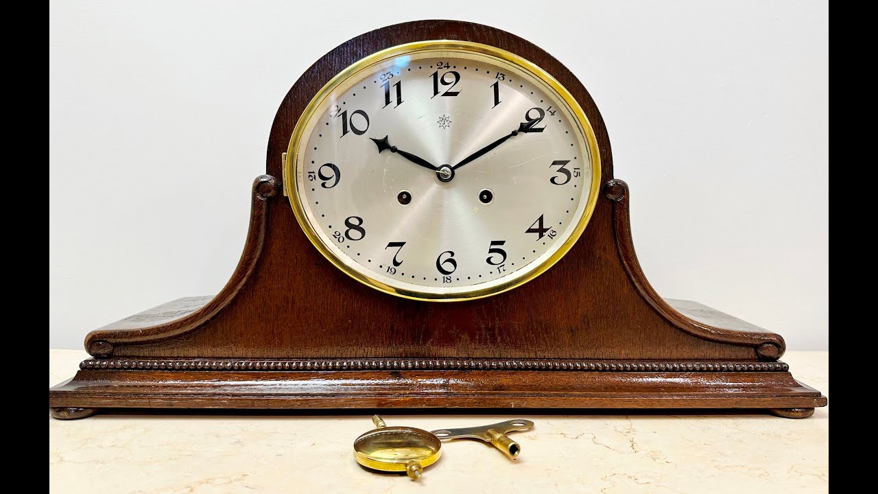 Vintage Junghans Bim Bam Chime Mantel Clock | Item# 2634 - Adelaide Clocks