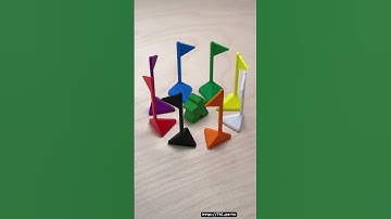 Flag Board Game Pieces at The Game Crafter - #gamedesign #boardgamedesign #miniatures #boardgames