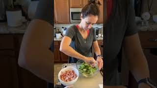 This Brussels Sprouts with Bacon recipe is the ultimate side dish for busy families🥓🥦💛