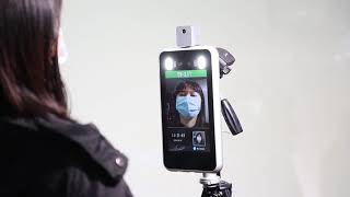 LS VISION Face recognition temperature measuring camera