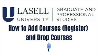 How to Register (Add a Course) and How to Drop a Course