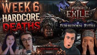 The Saddest Hardcore Deaths of Forbidden Rites 💀 PoE2 Week 6