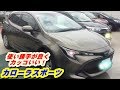 【トヨタ・カローラスポーツ（初代ZWE211H型HYBRID GX】内外装レビュー2019.6.13