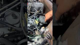 Old mercedes back to the 80s #oil#filter#