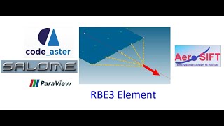 Celebrity RBE3 element in Code Aster Salome Meca 2019 Profile