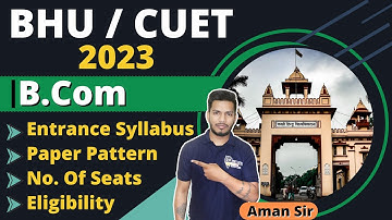 CUET B.Com entrance 2024 | syllabus, paper pattern, seats | how to prepare cuet 2024 |bcom entrance