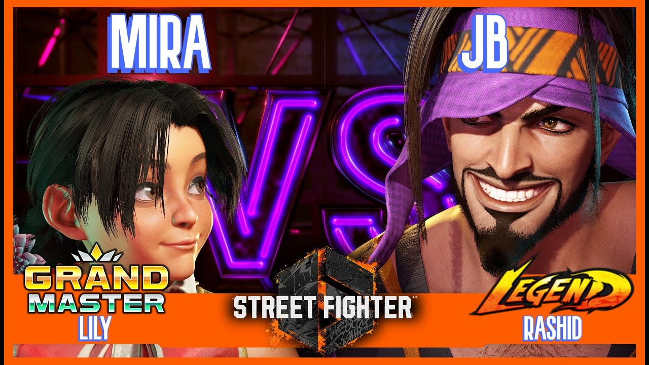SF6 Match ♦ MIRA (Lily) vs JB (Rashid) ♦ High level matches - YouTube