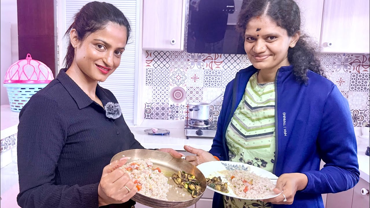 ಮಾವಿನಕಾಯಿ ರಸ೦ ಹಾಗು mushroom pepper dry 😋 (my 2nd vlog)