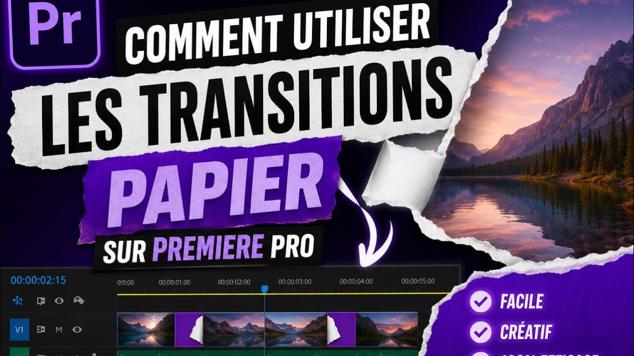 LES TRANSITIONS PAPIERS UN GAME CHANGER POUR VOS VIDÉOS - YouTube
