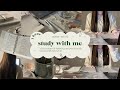 【 冬休み自習室 #2 】夜と朝の狭間で☕️˖ ݁⋆ ໋/ 1 hour / calm piano & relaxing nature sounds