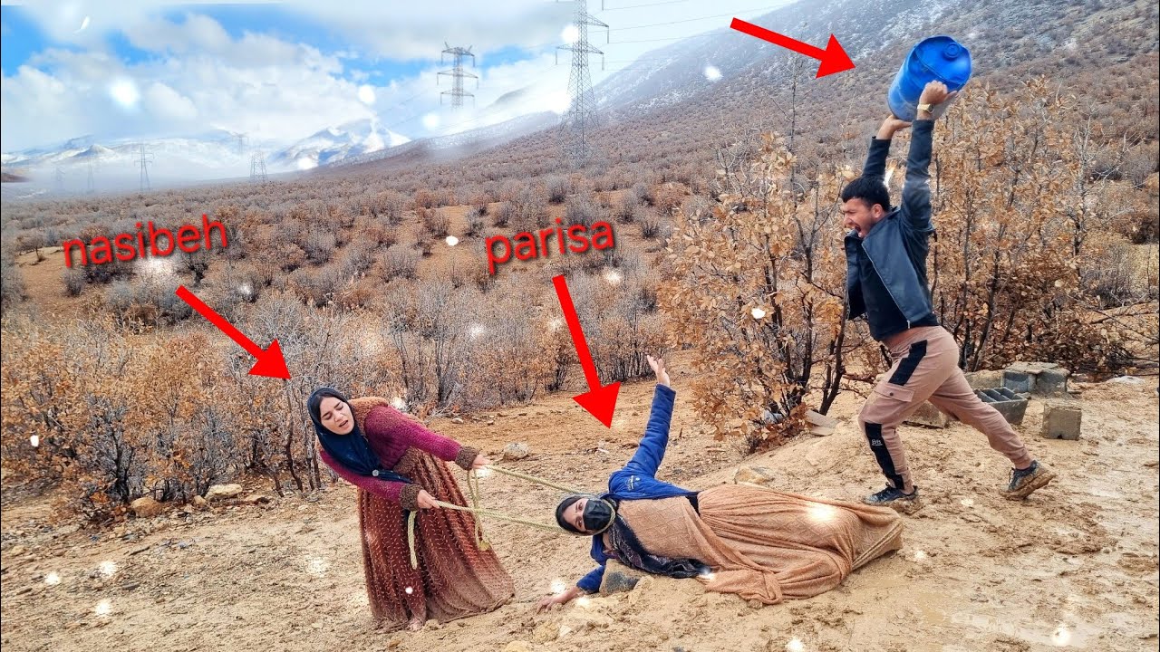 Heavy snowfall, Nasibeh's plots, a rope around Parisa's neck to destroy her