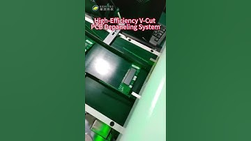 V-Cut PCB Depaneling #pcb #machine #depaneling #factory #cuttingmachine