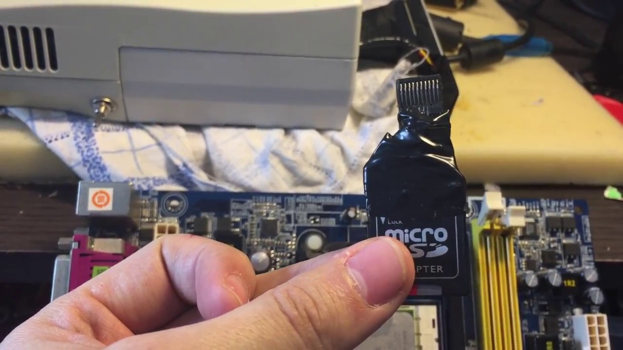 [Dreamcast] Dreamshell SD depuis un Port AGP ou PCI Express - YouTube