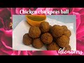 Chicken chickpeas ball  tea time snack recipe  chickpeas ball recipe by abcmakers