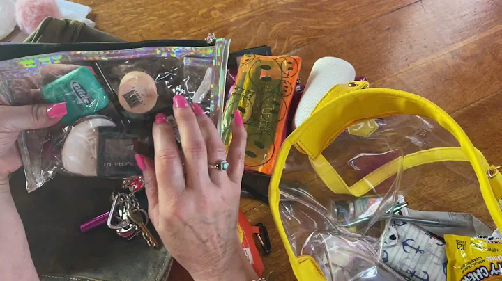 ASMR Purse rummage! (No talking only) Switch to New purse~Organizing~ Tapping & jingling! Looped 1X