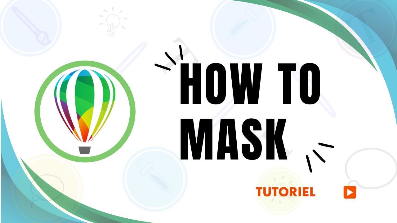 Corel Mask How to mask in corel draw - YouTube