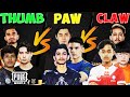 THUMB vs PAW vs CLAW | Pro Players Skills Compilation | PUBG MOBILE