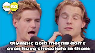 The Olympic gold medals don’t even have chocolate in them