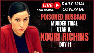 LIVE: Poisoned Husband Murder Trial Utah v. Kouri Richins Day 11