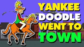 Yankee Doodle Went To Town | English Nursery Rhyme With Lyrics
