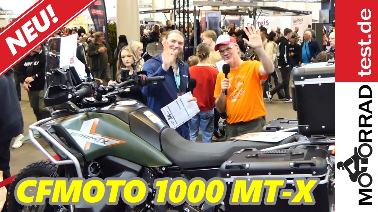 CFMOTO 1000 MT-X | Vorstellung der neuen CF-Moto 1000 MT-X auf der HMT 2026