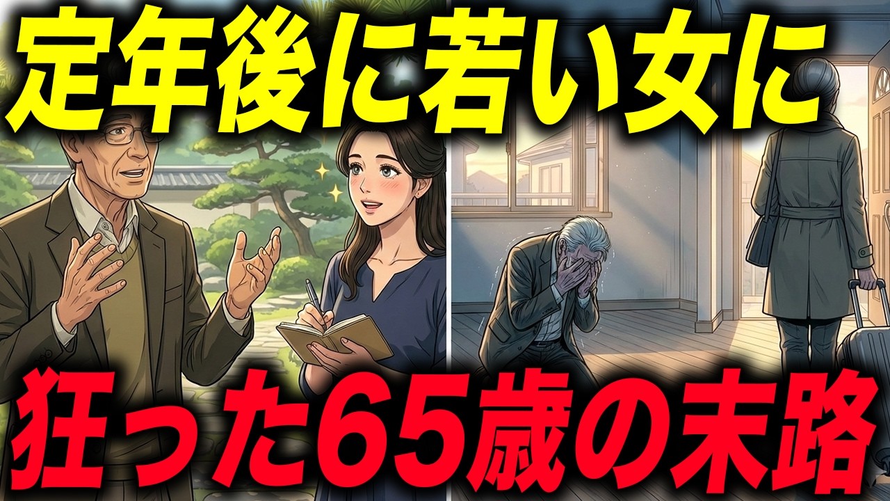 34歳の女に恋した68歳元役員が、全財産と妻を同じ日に失うまで