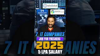 Start Your IT Career: 7 Top Companies Hiring Freshers in 2025 | Kaashiv infotech reviews #kaashiv